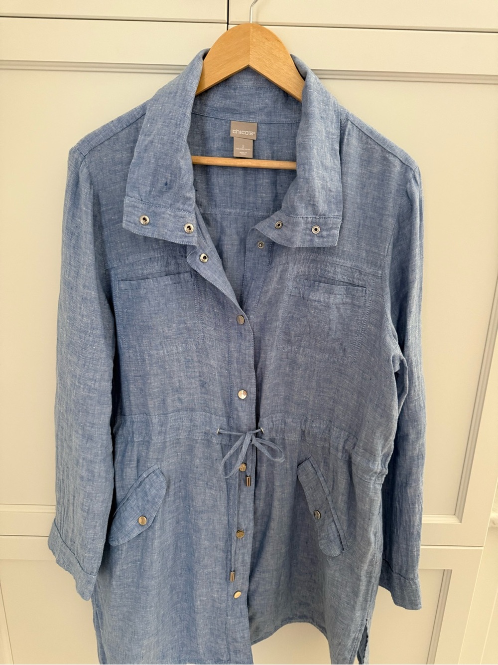 Chico’s linen jacket